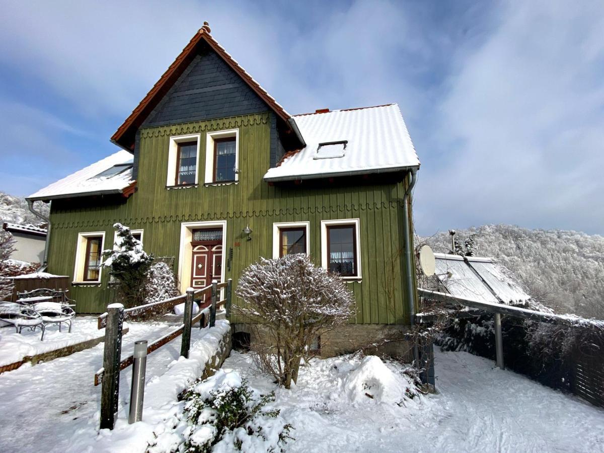 Das Gruene Haus Am Hexenstieg Rubeland Exterior photo